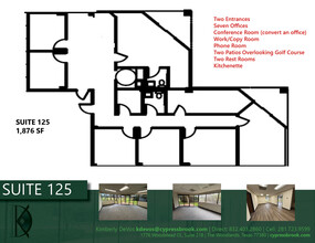 1776 Woodstead Ct, The Woodlands, TX à louer Plan d’étage– Image 1 sur 7