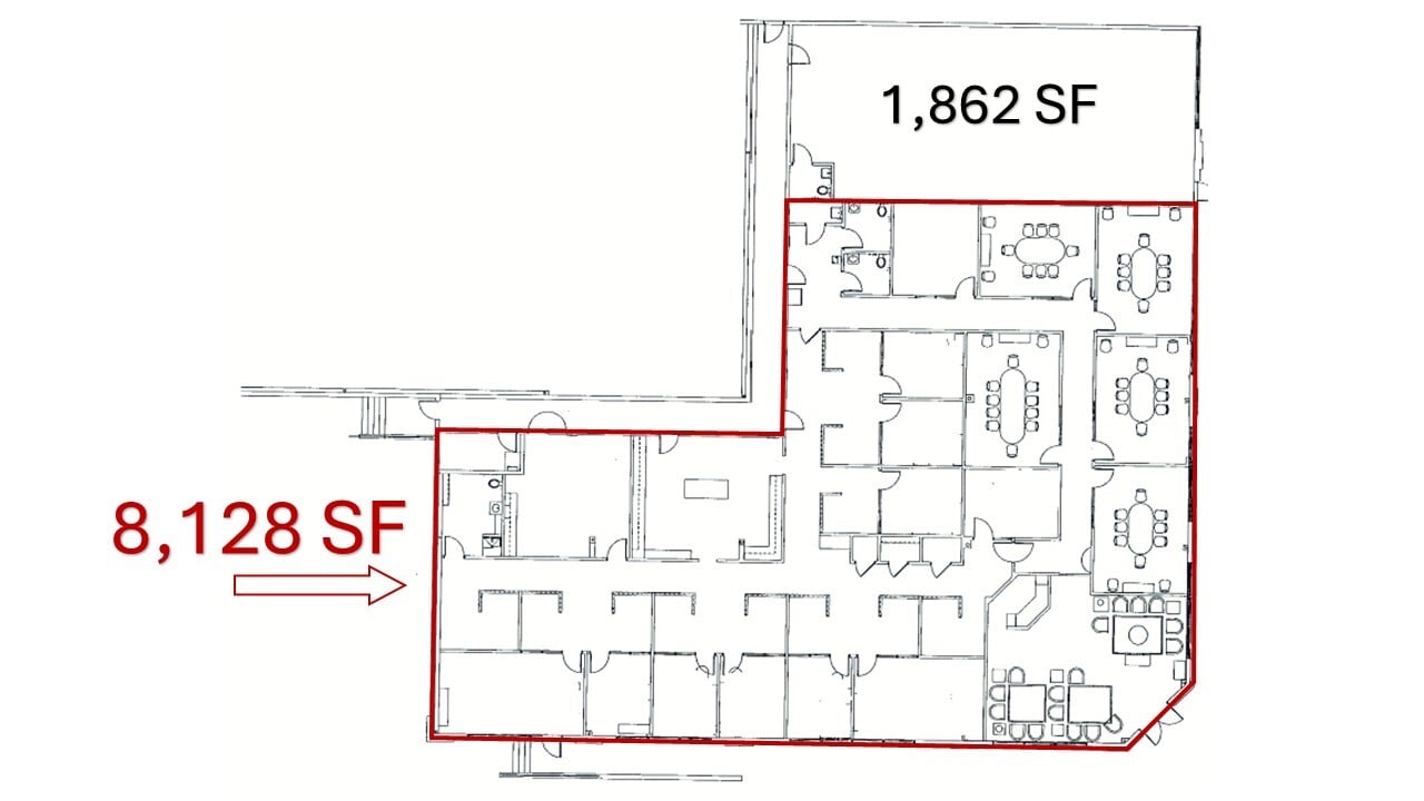 6006-6040 S Yale Ave, Tulsa, OK à louer Plan d’étage– Image 1 sur 1