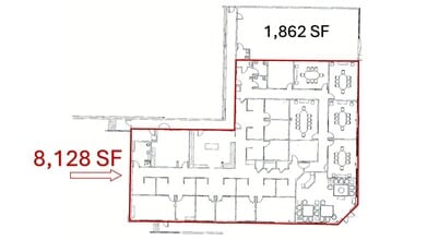 6006-6040 S Yale Ave, Tulsa, OK à louer Plan d’étage– Image 1 sur 1