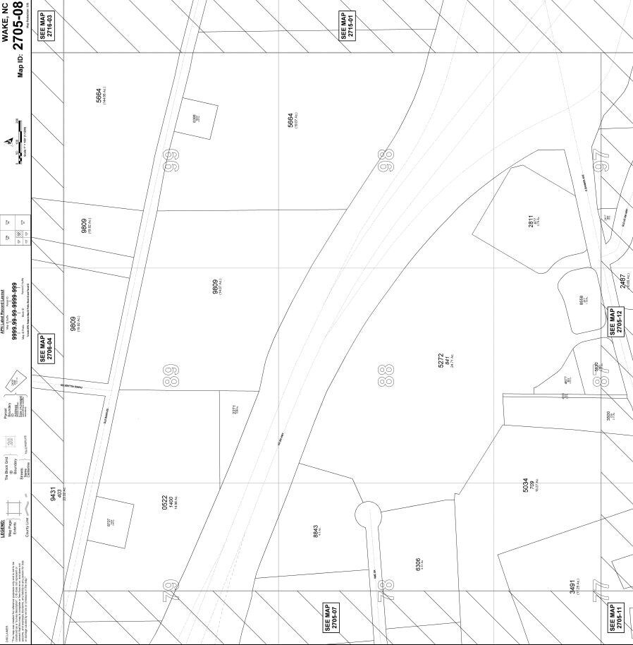 844-877 E Gannon Ave, Zebulon, NC à louer Plan cadastral– Image 1 sur 3
