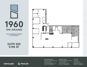 1960 E Grand Ave, El Segundo, CA à louer Plan d’étage– Image 1 sur 1