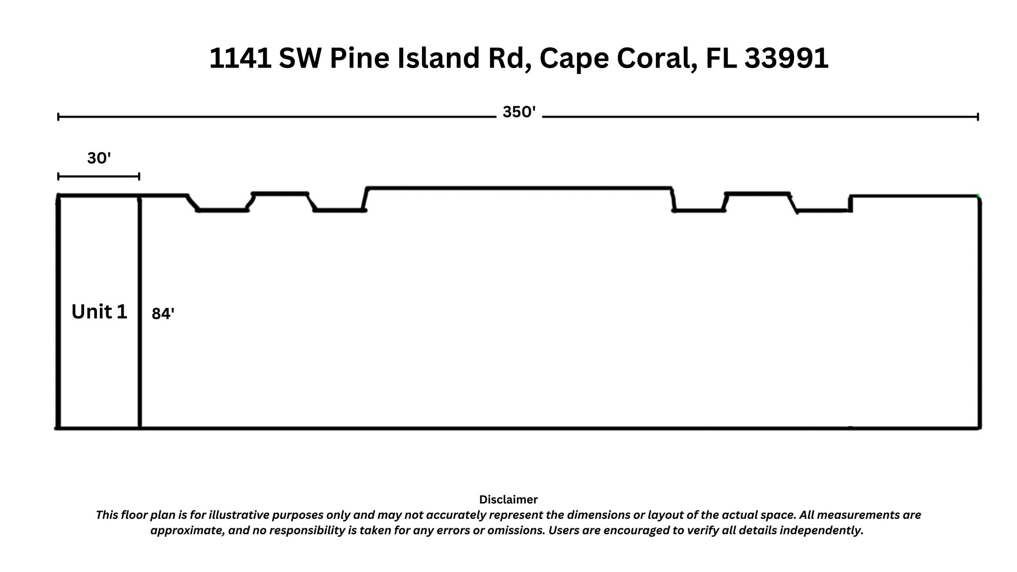 1141 Pine Island Rd SW, Cape Coral, FL à louer Plan de site– Image 1 sur 16
