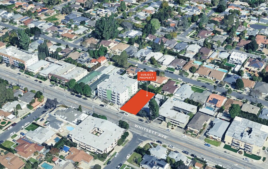 5806 Whitsett Ave, Valley Village, CA à vendre - Aérien – Image 2 sur 4