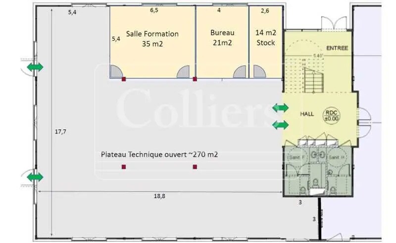 15 Rue Marc Donadille, Marseille à vendre - Plan d’étage – Image 2 sur 2