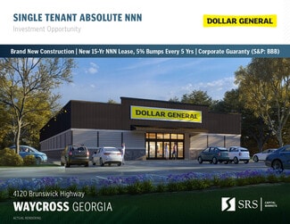 Plus de détails pour 4120 Brunswick Hwy, Waycross, GA - Local commercial à vendre