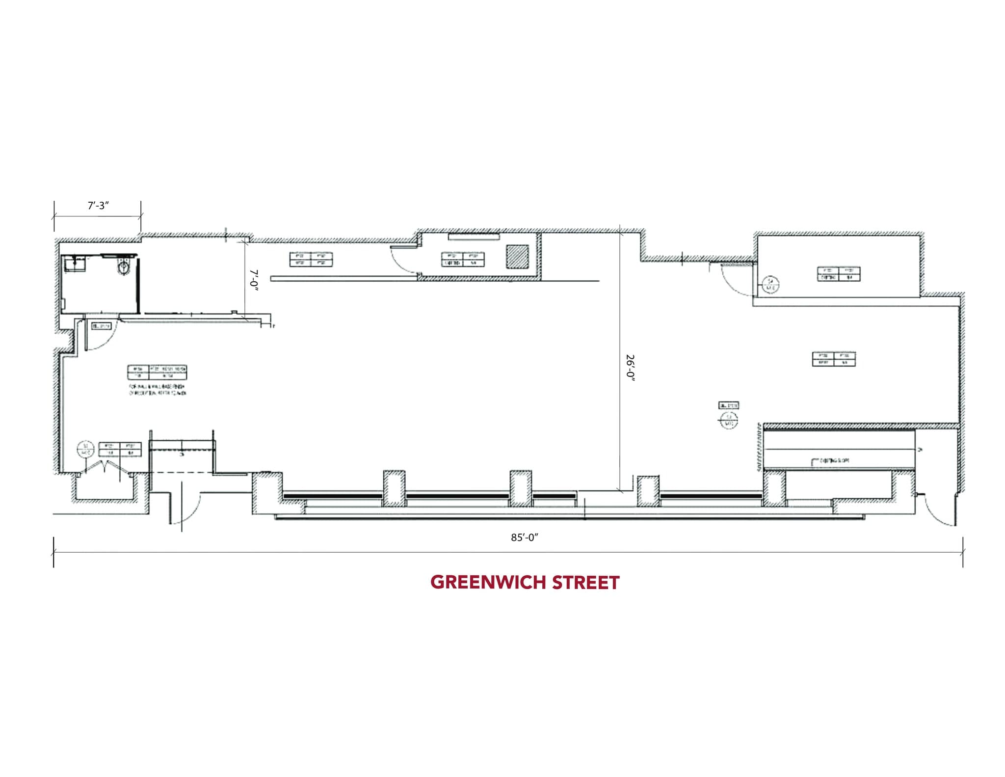 505 Greenwich St, New York, NY à louer Plan de site– Image 1 sur 5