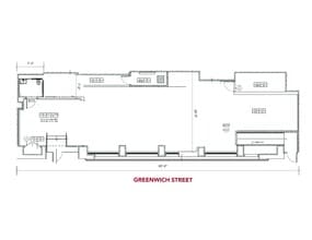 505 Greenwich St, New York, NY à louer Plan de site– Image 1 sur 5