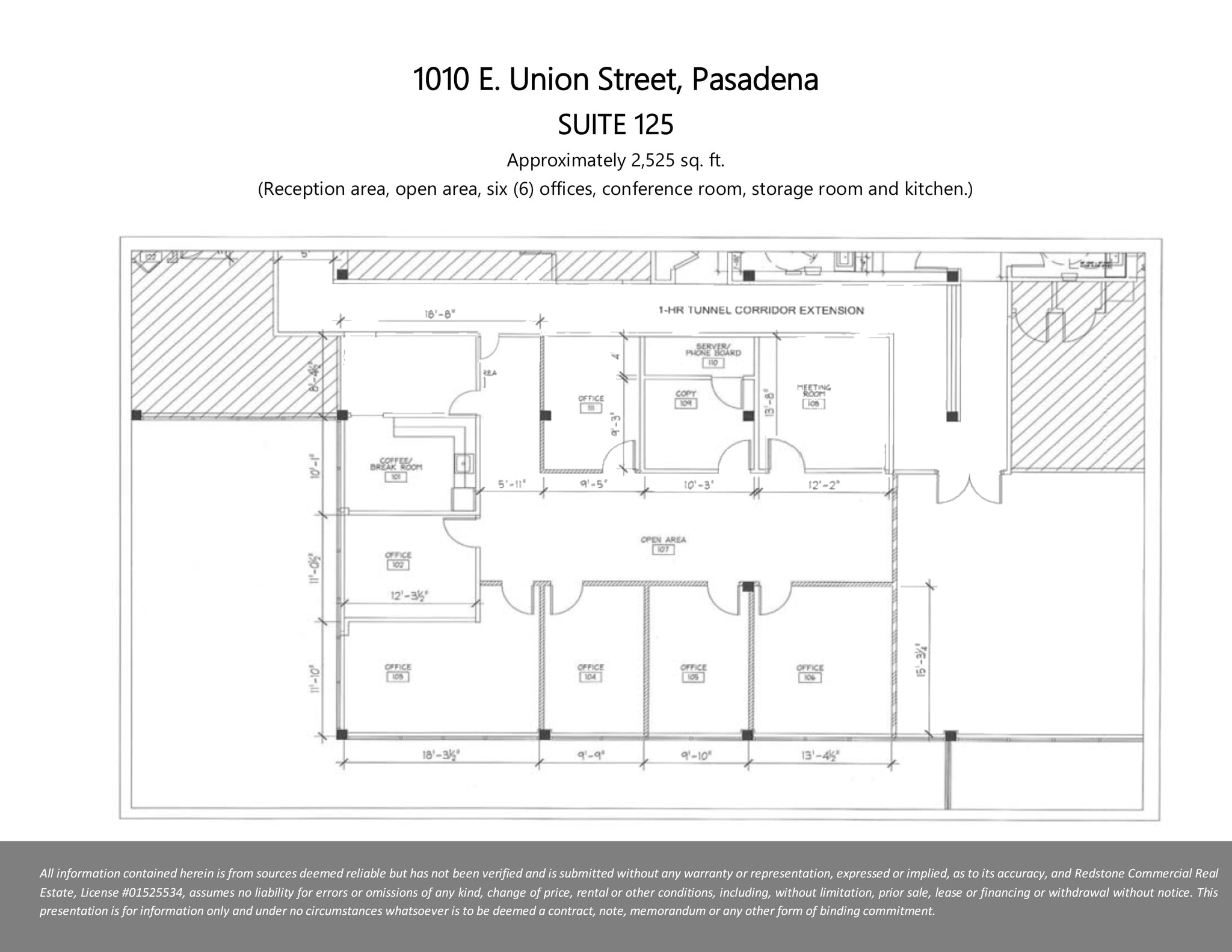 1010 E Union St, Pasadena, CA à louer Plan de site– Image 1 sur 1