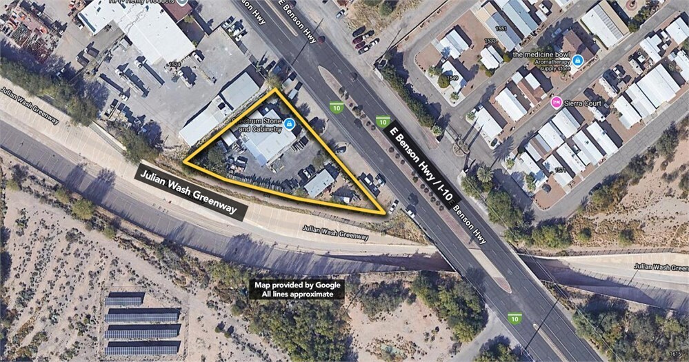 1530 E Benson Hwy, Tucson, AZ à vendre Aérien– Image 1 sur 3