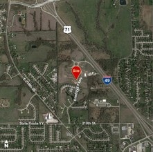 10909 Industrial Cir, Peculiar, MO - Vue aérienne vue de carte