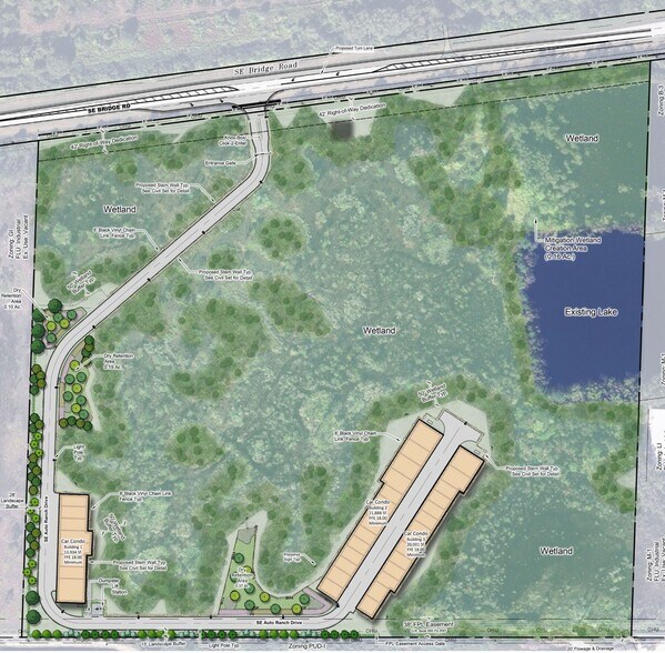 7550 SE Bridge Rd, Hobe Sound, FL à vendre - Plan de site – Image 3 sur 4