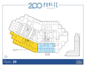 200 Public Sq, Cleveland, OH à louer Plan d’étage– Image 1 sur 1