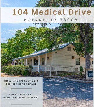 Plus de détails pour 104 Medical Dr, Boerne, TX - Bureau à louer