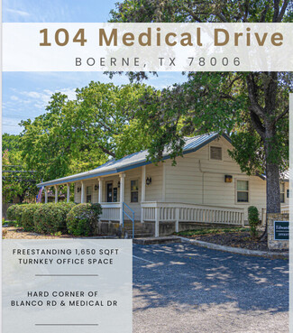 Plus de détails pour 104 Medical Dr, Boerne, TX - Bureau à louer