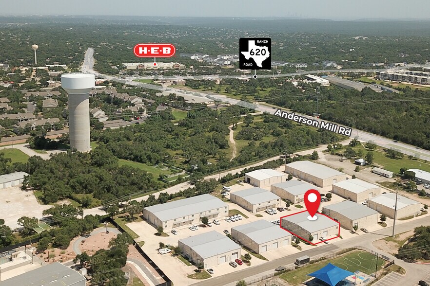 12122 Anderson Mill Rd, Cedar Park, TX à vendre - Carte – Image 3 sur 4