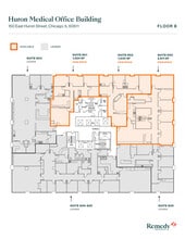 150 E Huron St, Chicago, IL à louer Plan d’étage– Image 1 sur 1