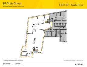 84 State St, Boston, MA à louer Plan d’étage– Image 1 sur 1