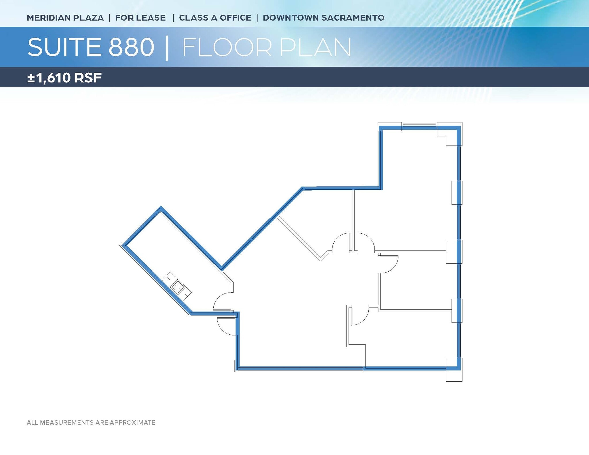 1415 L St, Sacramento, CA à louer Plan d’étage– Image 1 sur 1