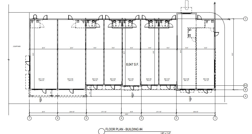 1250 SW Gatlin Blvd, Port Saint Lucie, FL à louer Plan d’étage– Image 1 sur 1