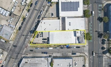 3515 S Avalon Blvd, Los Angeles, CA - Vue aérienne vue de carte