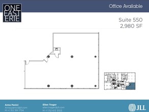 1 E Erie St, Chicago, IL à louer Plan d’étage– Image 1 sur 1