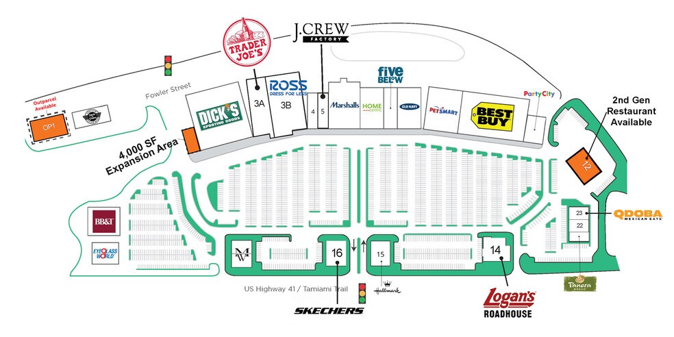 4945-5049 Cleveland Ave, Fort Myers, FL à louer - Photo de l’immeuble – Image 1 sur 13