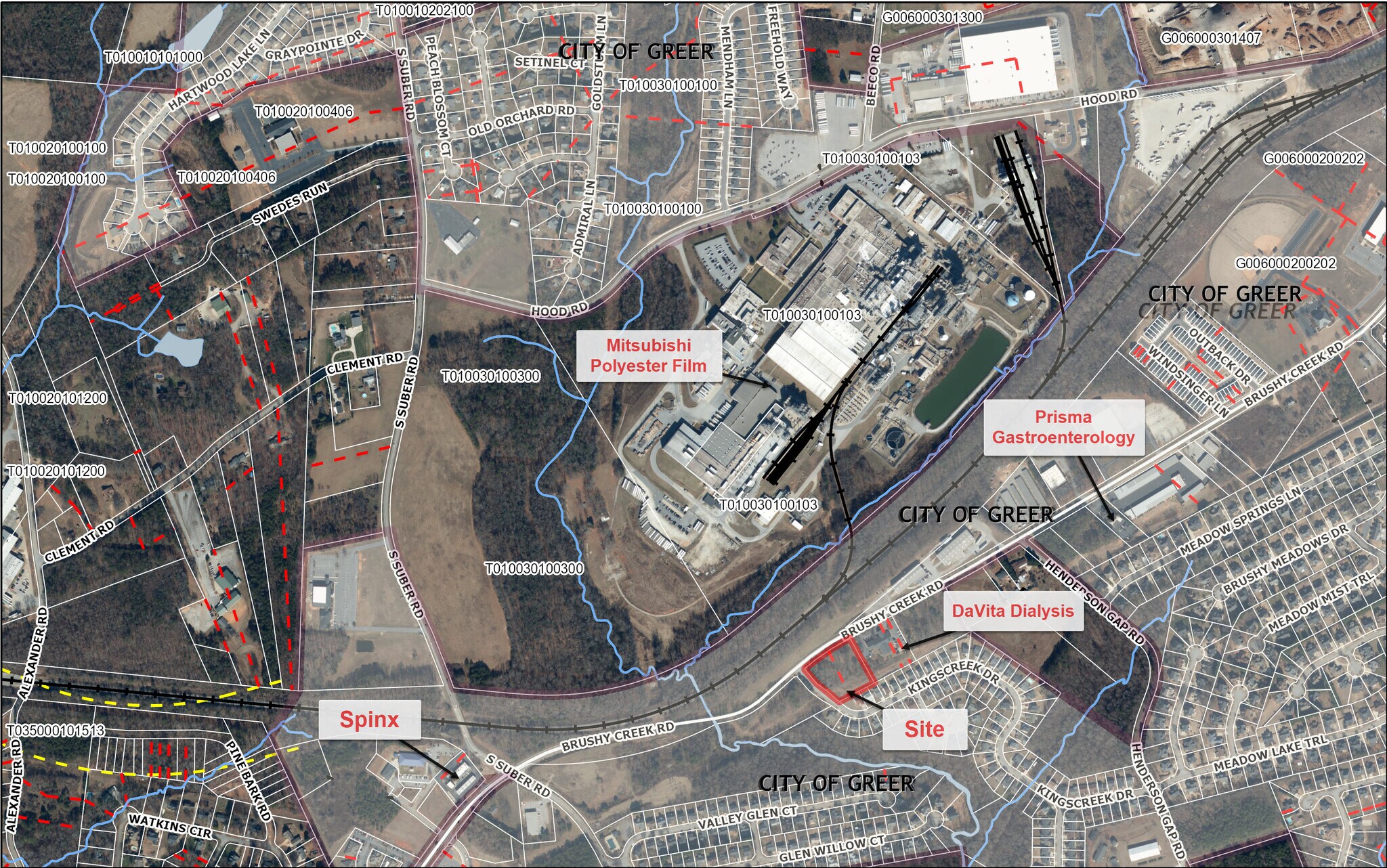 Brushy Creek Rd, Greer, SC à vendre Photo principale– Image 1 sur 6