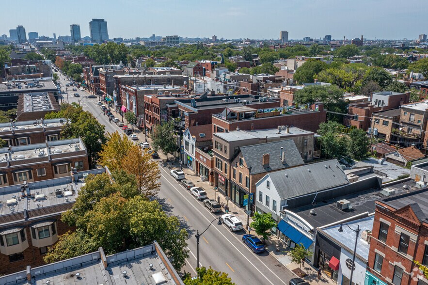 2044 N Halsted St, Chicago, IL à louer - Aérien – Image 3 sur 3