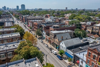 2044 N Halsted St, Chicago, IL - VUE AÉRIENNE  vue de carte