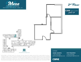 1930 S Alma School Rd, Mesa, AZ à louer Plan d’étage– Image 1 sur 6