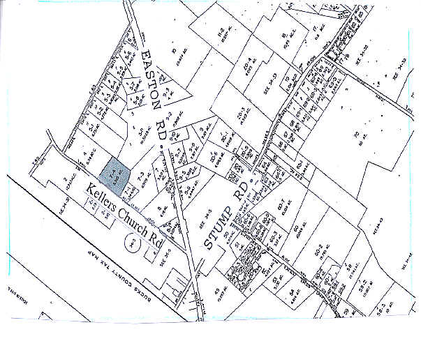 6151-6191 Kellers Church Rd, Pipersville, PA à louer - Plan cadastral – Image 3 sur 3