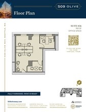 509 Olive Way, Seattle, WA à louer Plan d’étage– Image 2 sur 2