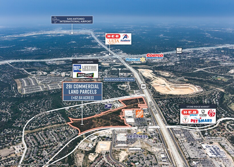 NEC of 281 and Encino Rio hwy, San Antonio, TX à vendre - Photo de l’immeuble – Image 3 sur 6