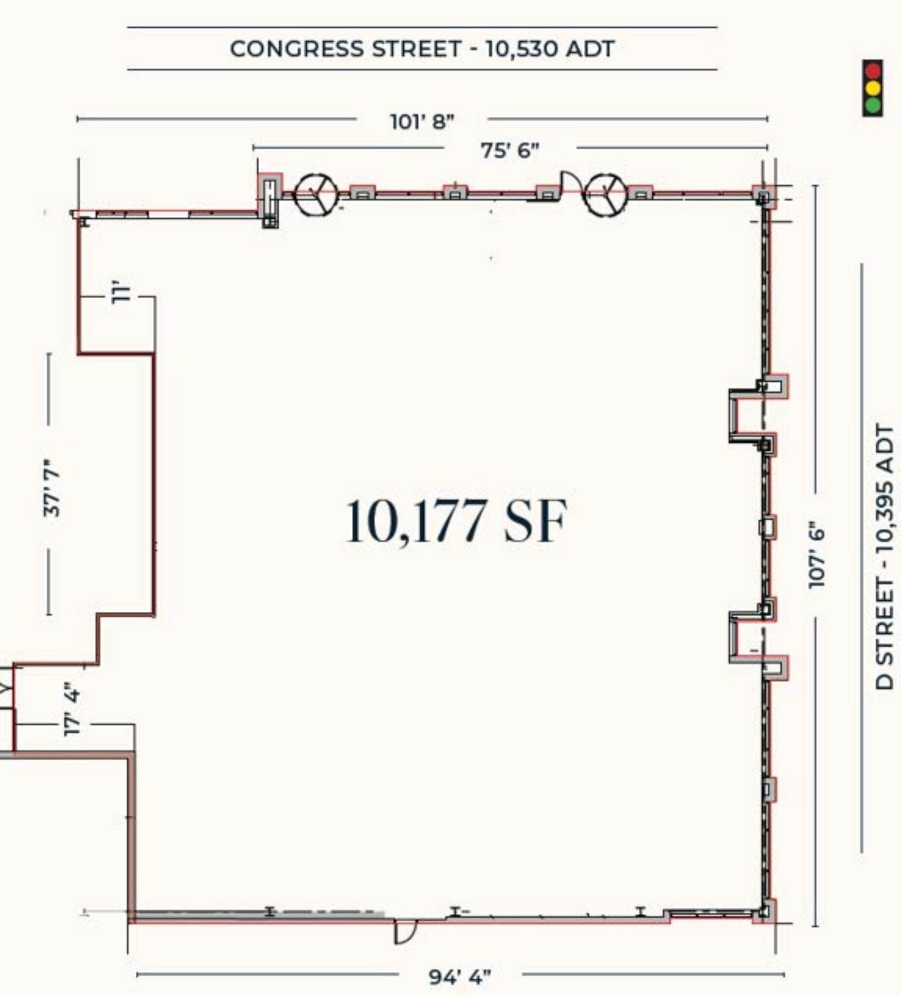 505 Congress St, Boston, MA à louer Plan de site– Image 1 sur 3