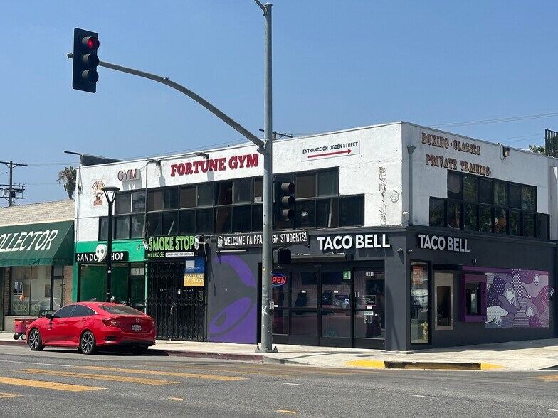 7801 Melrose Ave, Los Angeles, CA à louer - Photo de l’immeuble – Image 3 sur 10