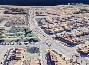 Los Alcázares, MUR - Vue aérienne vue de carte
