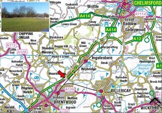 Plus de détails pour Chelmsford Road, Brentwood - Terrain à vendre