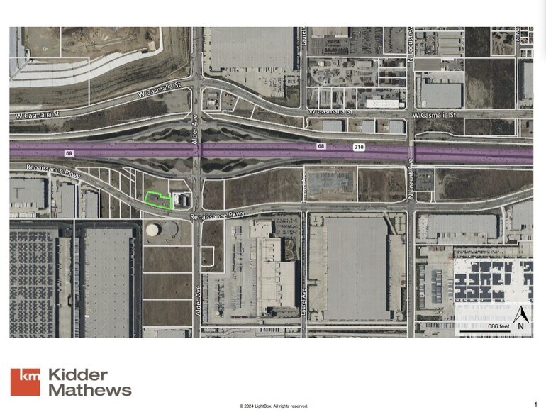 Alder Ave & W Renaissance Pkwy Ave, Rialto, CA à louer - Photo de l’immeuble – Image 2 sur 3