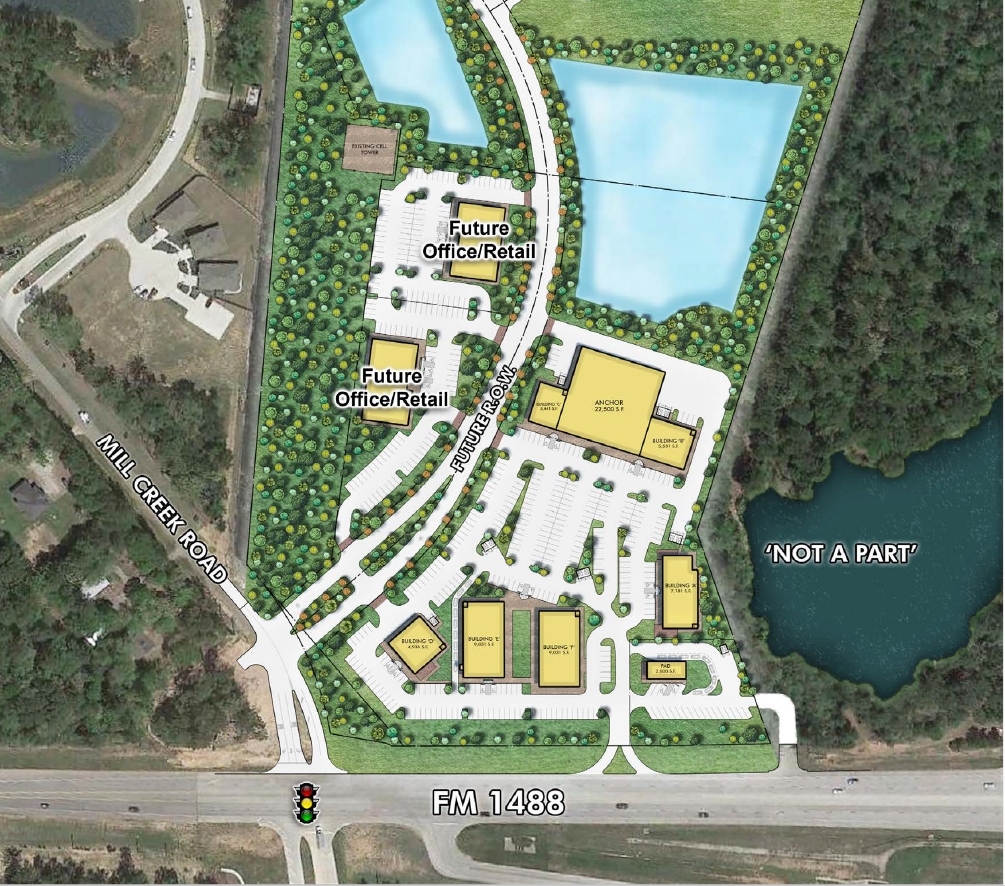 00 Mill Creek Rd, Magnolia, TX à louer Plan de site– Image 1 sur 1