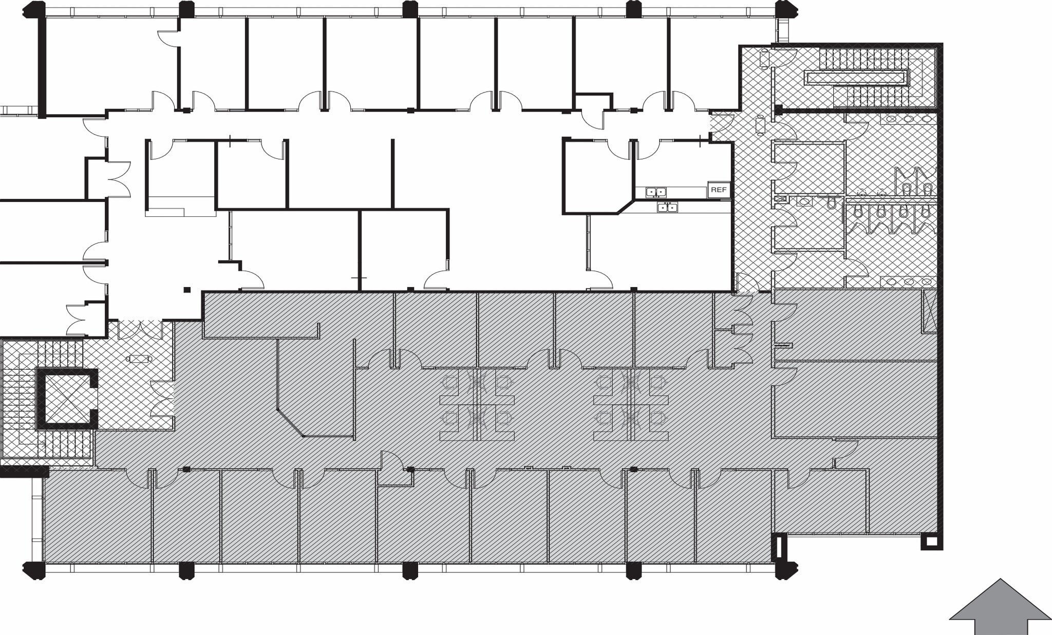 520 W Main St, Visalia, CA à louer Plan d’étage– Image 1 sur 7