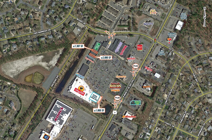 344 US Highway 9, Lanoka Harbor, NJ à louer - Aérien – Image 2 sur 9
