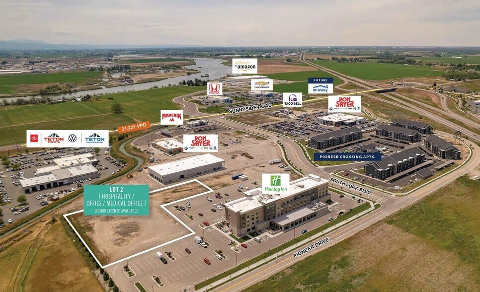 TBD W Sunnyside Rd & I-15, Idaho Falls, ID à vendre - Photo de l’immeuble – Image 2 sur 3