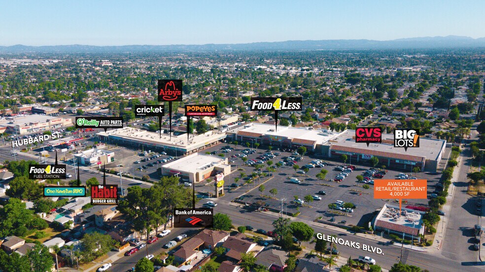 12629-12721 Glenoaks Blvd, Sylmar, CA à louer - Photo de l’immeuble – Image 1 sur 8