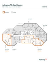 1005 N Glebe Rd, Arlington, VA à louer Plan d’étage– Image 1 sur 1