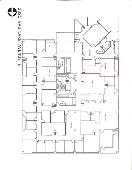 2825 Eastlake Ave E, Seattle, WA à louer - Plan de site – Image 1 sur 12