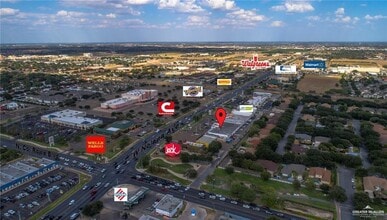 107 W Nolana Ave, McAllen, TX - Vue aérienne vue de carte - Image1