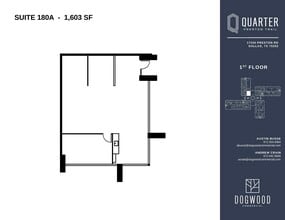 17330 Preston Rd, Dallas, TX à louer Plan d’étage– Image 1 sur 1