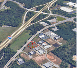 4136 Industry way, Flowery Branch, GA - Vue aérienne vue de carte - Image1