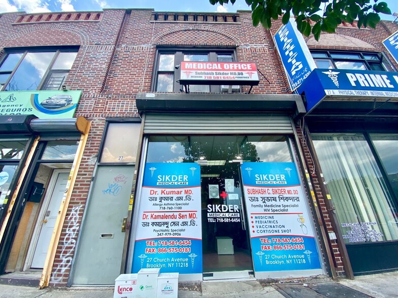 27 Church Ave, Brooklyn, NY à vendre - Photo de l’immeuble – Image 2 sur 3