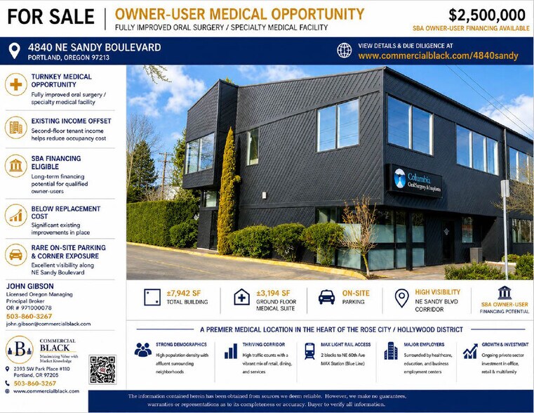 4840 NE Sandy Blvd, Portland, OR à vendre - Photo de l’immeuble – Image 1 sur 8